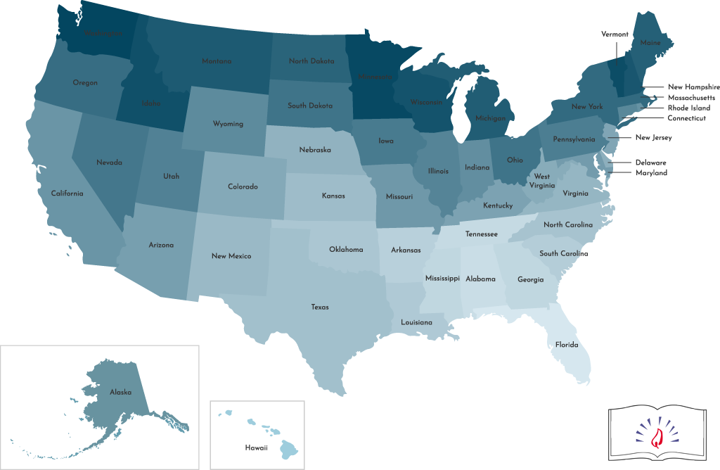 How many States are in the United States of America?