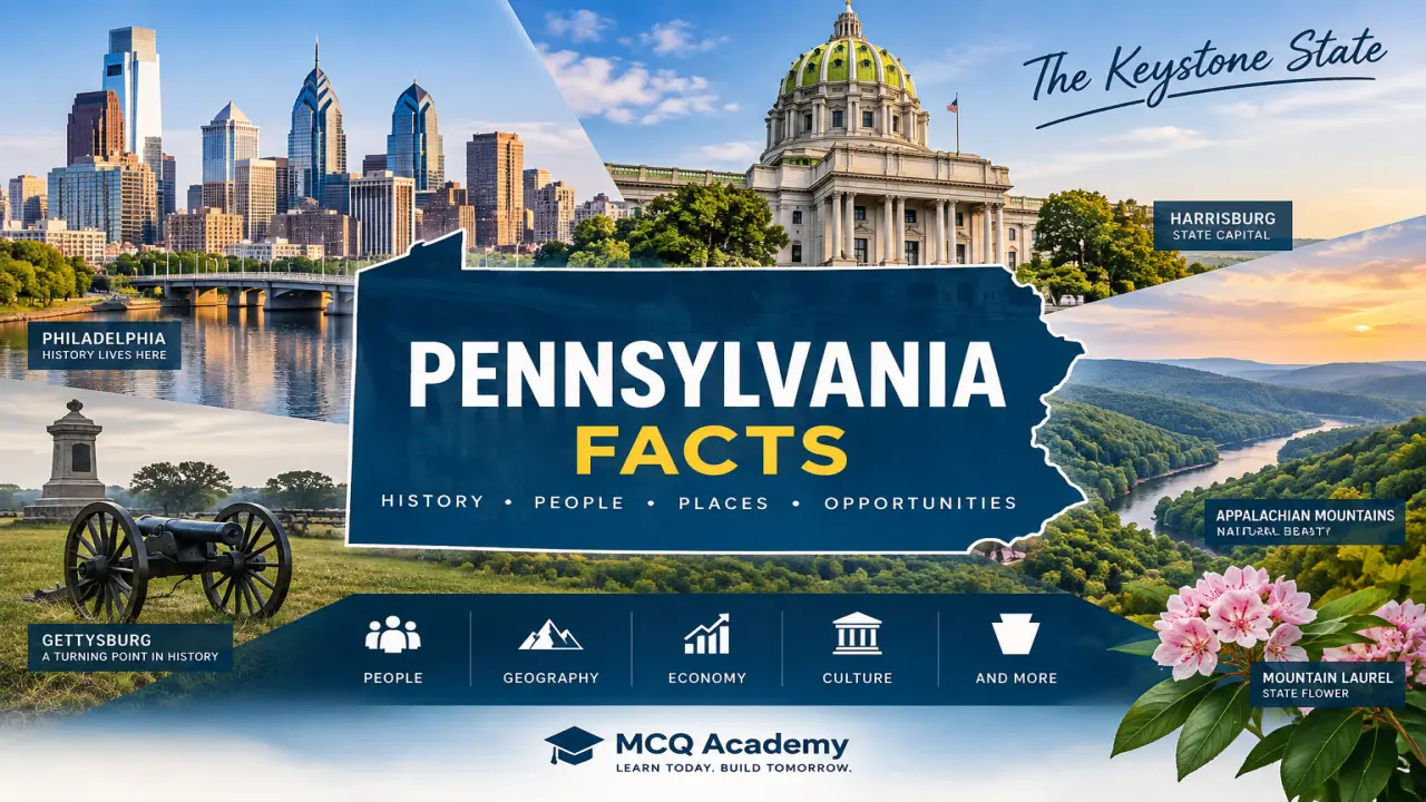 Pennsylvania Facts: Capital, Major Cities, Geography & Economy